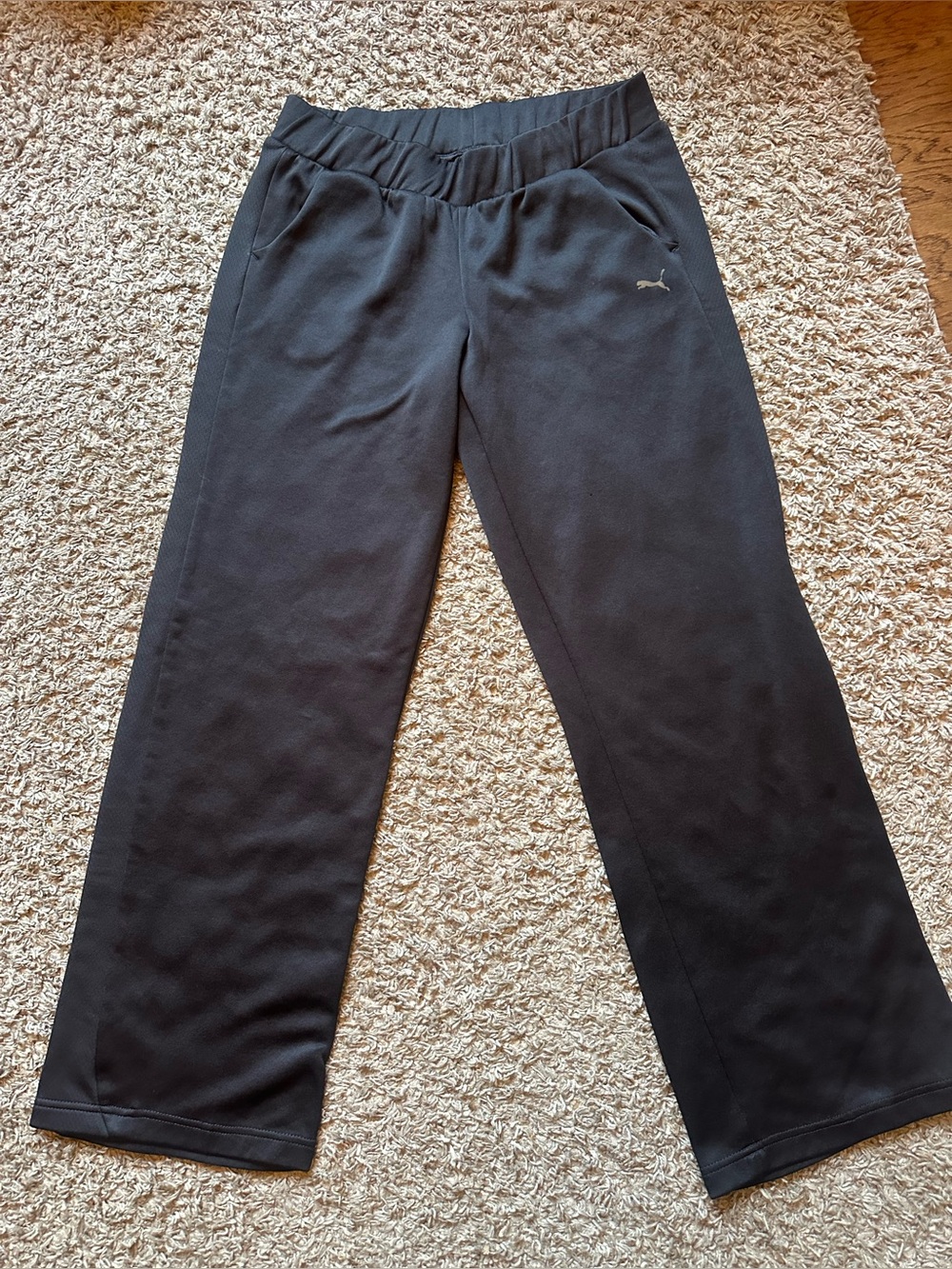 Women’s Puma Sport Lifestyle Lounge Pants; Black;  Size M